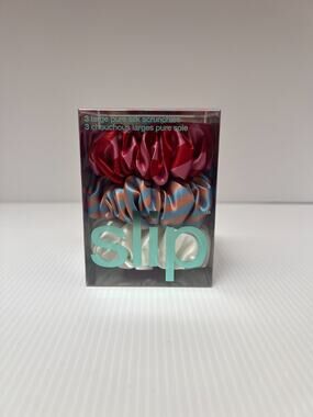 Slip Pure Silk Large Scrunchies 3 Pack (Sunshade, Bianca&Midsummer) *NEW SEALED*